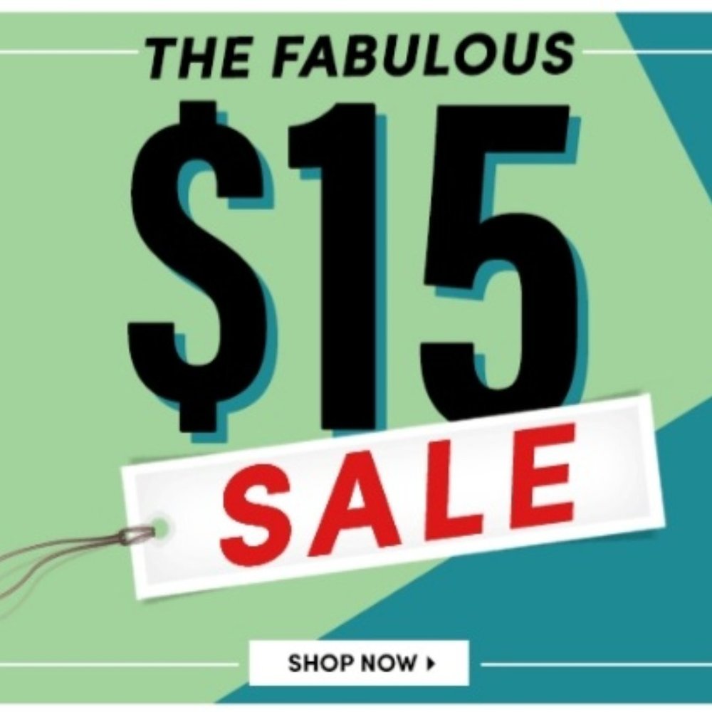 SHOP OUR $15 😍 WEEKEND SALE 🤑
